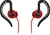 JBL Focus 100 Behind-The-Ear Sport Earphones (Red)