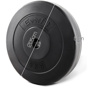 Everfit 2X 5KG Barbell Weight Home Gym