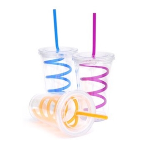 Reusable Takeaway Eco Cup w/ Straw