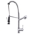 Chrome Double Spout Pull Out Kitchen Mixer Tap Shower Spray Head