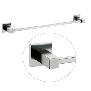 Square Chrome 304 Stainless Steel Single