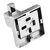 Square Chrome 304 Stainless Steel Clothes/Hand Towel/Robe Hook