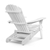 Gardeon Adirondack Chair with Ottoman - White
