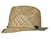 Dents Mens Seagrass Straw Trilby Hat