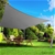 Instahut Sun Shade Sail Cloth Shadecloth Canopy Rectangle 280gsm 5x6m