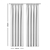 Artqueen 2x Pinch Pleat Blockout Curtains Darkening Drapes 240x213cm White