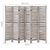 Artiss 6 Panel Room Divider Privacy Wood Foldable Stand Timber Grey
