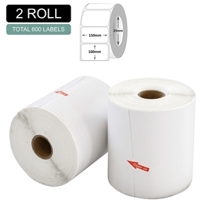 2 Rolls Thermal Label - Core 25mm x 300p