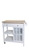 Montauk Kitchen Trolley 2 Drawer 1 Door - White
