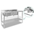 Cefito Commercial Stainless Steel Kitchen Sink Bench 150x60cm
