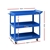 New Giantz Tool Cart 3-Tier Parts Steel Trolley Storage Organizer Blue