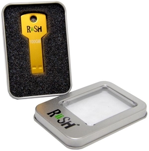 RiiSH 100GB USB Flash Drive (Gold)