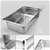 SOGA Gastronorm GN Pan Full Size 1/1 150mm Deep Stainless Steel Tray