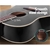 ALPHA 41 Inch Wooden Folk Acoustic Guitar Classical Cutaway Steel String