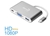 AeroCool Premium Aluminum Multifunction USB Type-C to VGA USB3.0