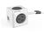 Allocacoc Extended PowerCube 5 Outlets with 2 USB Charging, 1.5M- Grey