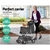 i.Pet Pet Stroller Dog Cat Cage Carrier Pushchair Foldable Pram 4 Wheels