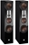 Dali Opticon 8 Towering Floor-Stander Speakers (Pair) (Black)