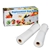 2X Vacuum Food Sealer Bags Roll Saver Storage Seal Heat Commercial 6m 20cm