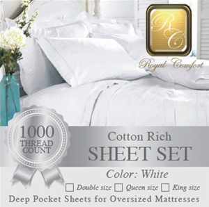 Royal Comfort Soft Touch 1000TC Cotton B