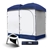 WEISSHORN Double Camping Shower Tent Toilet Outdoor Change Room Ensuite
