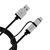 mbeat MB-ICAB21-1S 2-IN-1 aluminum & Micro USB cable -Silver