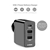 mbeat MB-CHGR-PD45 3-Port USB-C Power Delivery(PD) World Travel Charger