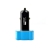 mbeat CHGR-348-BLU Blue color 3-port 4.8A 24W rapid car charger