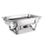 Emajin 9L Bain Marie Bow Chafing Dish Set Stainless Steel Food Warmer