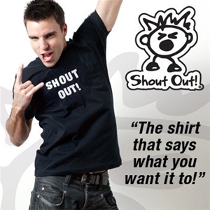 Shout Out T-Shirts - Womens (Black)