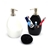 2-in-1 Soap Dispenser & Storage Bowl - White