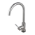 Round Brushed 360° Swivel Smart Touch Kitchen Sink Mixer Tap
