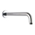Round Chrome Stainless Steel Wall Mounted Shower Arm 300mm