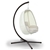 Gardeon Outdoor Furniture Egg Hammock Hanging Pod Swing Chair with Stand