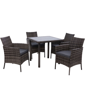 Outdoor Dining Set Patio Furniture Wicke