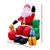 Jingle Jollys Inflatable Christmas Santa 2.4m Lights Xmas Airblown