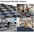 5m2 Box of Premium Carpet Tiles Commercial Domestic Office Heavy Use Blue