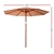 Instahut 2.7M Outdoor Pole Umbrella Cantilever Stand Garden Umbrellas Beige