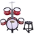 Keezi Kids 7 Drum Set Junior Drums Kit Toys Childrens Mini Big Band