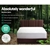 Giselle Bedding Bamboo Fiber Fitted Waterproof Mattress Protector Double