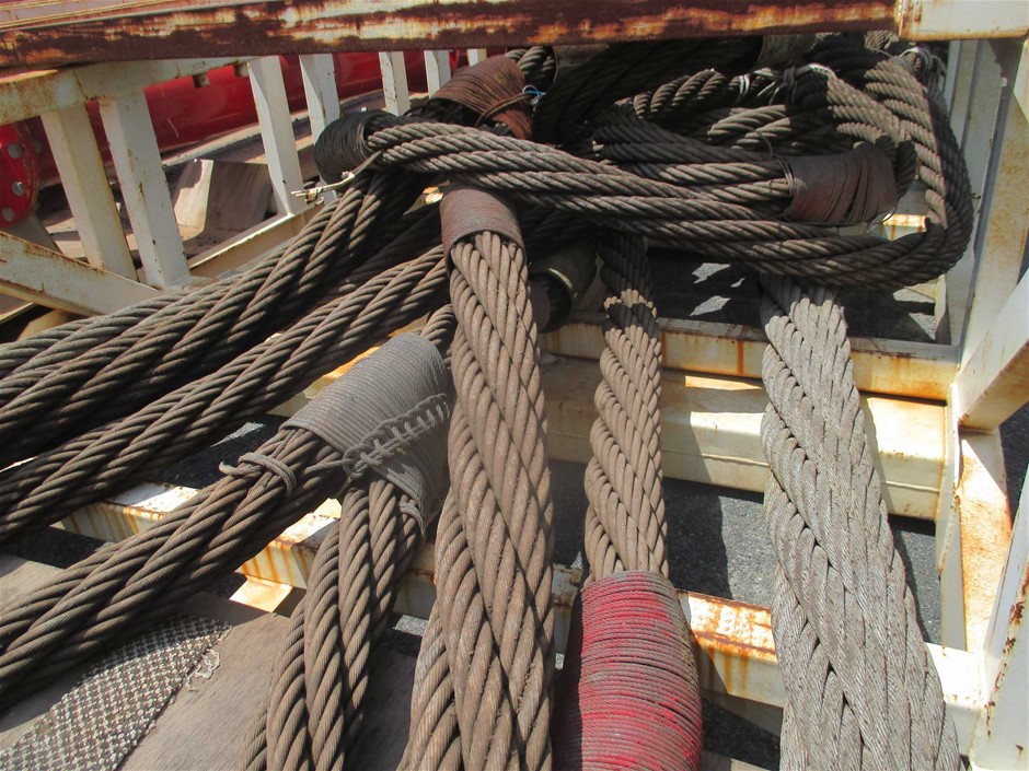 Steel Stillage With wire Lifting Ropes Auction (0806-7024862) | Grays ...