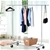 Artiss 6FT Portable Garment Rack Clothes Hanger Stand Coat Display Rack