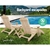 Gardeon Outdoor Chairs Table Set Sun Lounge Furniture Beach Chair Lounger