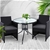 Gardeon Patio Furniture Dining Chairs Table Setting Bistro Cafe Bar Set