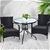 Gardeon Outdoor Dining Chairs Bistro Extra Large Tea Coffee Cafe Bar Set