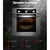 Devanti 70L Electric Built in Wall Oven Convection Grill Stainless Steel