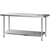 Cefito 1829x760mm Commercial Stainless Steel Kitchen Bench 430 Food Prep
