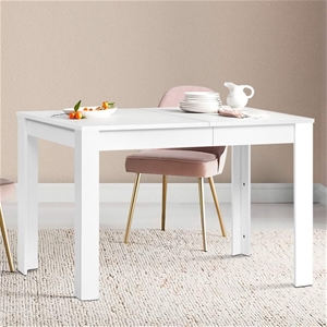 Artiss Dining Table 4 Seater Wooden Kitc