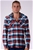 Deacon Mens Florence Hooded Check Shirt