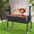 Grillz Electric Rotisserie BBQ Charcoal Smoker Grill Spit Roaster Burner